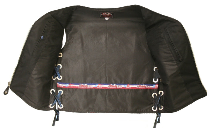 The Elite Motorcycle Leather Vest